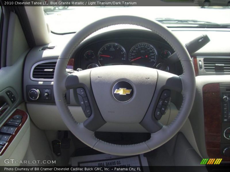 Blue Granite Metallic / Light Titanium/Dark Titanium 2010 Chevrolet Tahoe LT