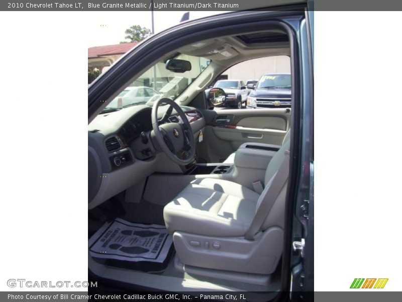 Blue Granite Metallic / Light Titanium/Dark Titanium 2010 Chevrolet Tahoe LT