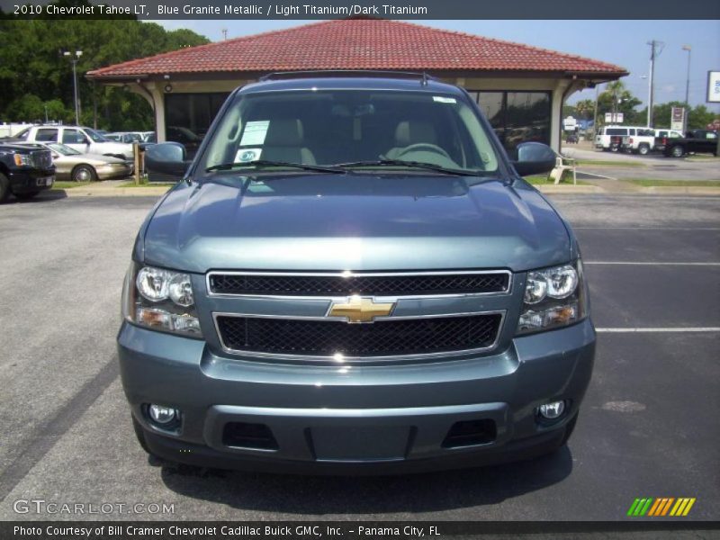 Blue Granite Metallic / Light Titanium/Dark Titanium 2010 Chevrolet Tahoe LT