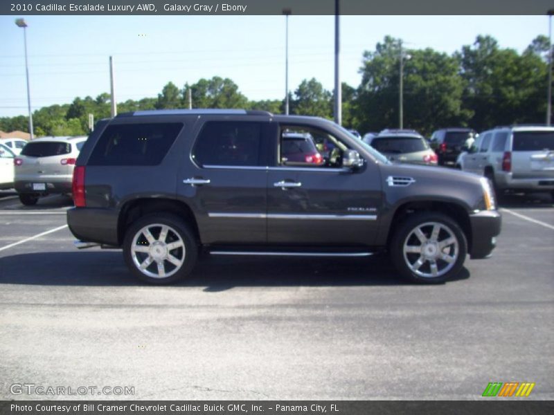 Galaxy Gray / Ebony 2010 Cadillac Escalade Luxury AWD