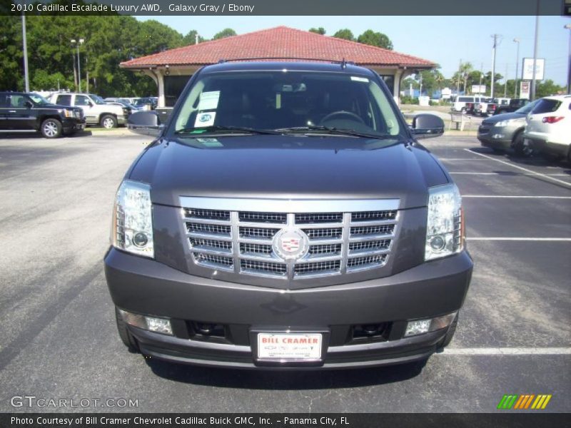 Galaxy Gray / Ebony 2010 Cadillac Escalade Luxury AWD