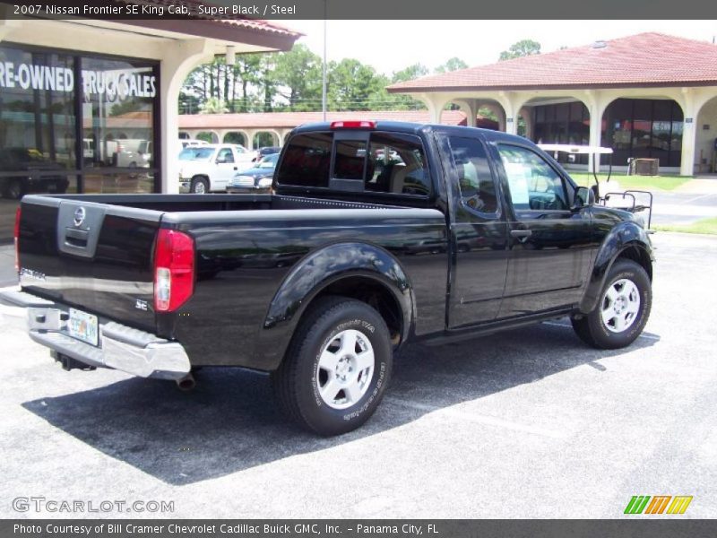 Super Black / Steel 2007 Nissan Frontier SE King Cab