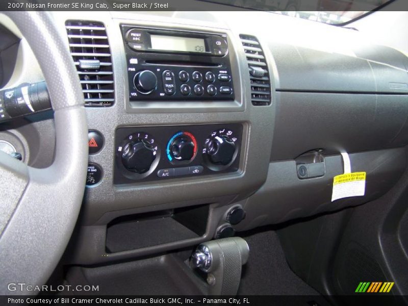 Super Black / Steel 2007 Nissan Frontier SE King Cab