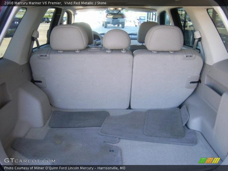 Vivid Red Metallic / Stone 2008 Mercury Mariner V6 Premier