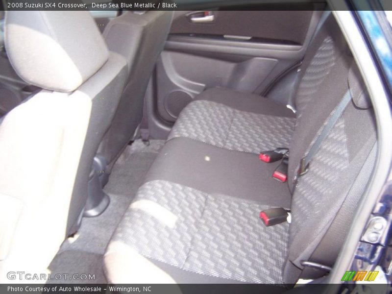 Deep Sea Blue Metallic / Black 2008 Suzuki SX4 Crossover