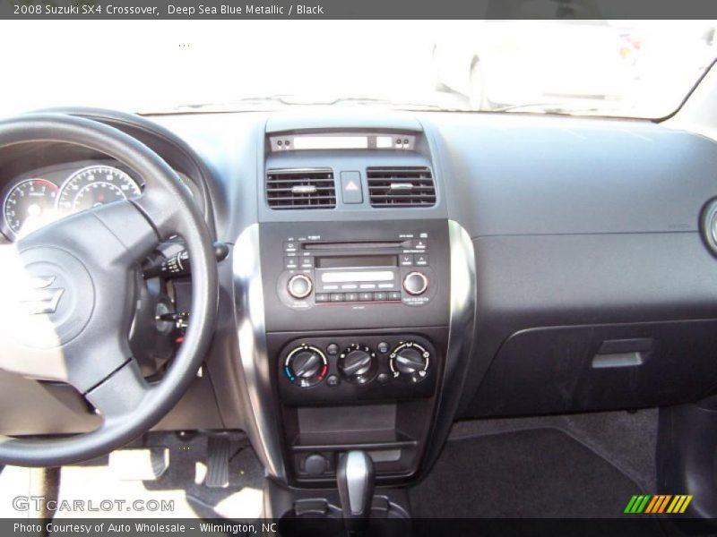 Deep Sea Blue Metallic / Black 2008 Suzuki SX4 Crossover