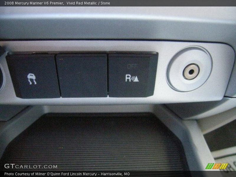 Vivid Red Metallic / Stone 2008 Mercury Mariner V6 Premier