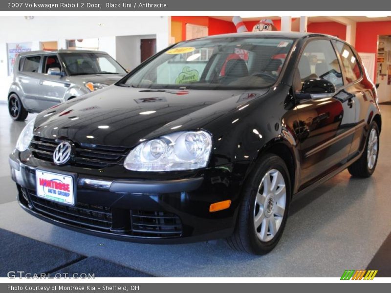 Black Uni / Anthracite 2007 Volkswagen Rabbit 2 Door