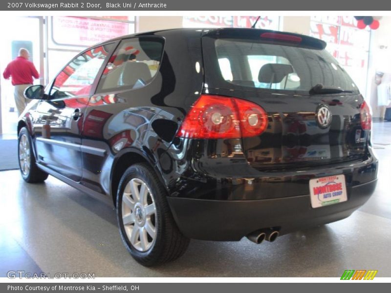 Black Uni / Anthracite 2007 Volkswagen Rabbit 2 Door