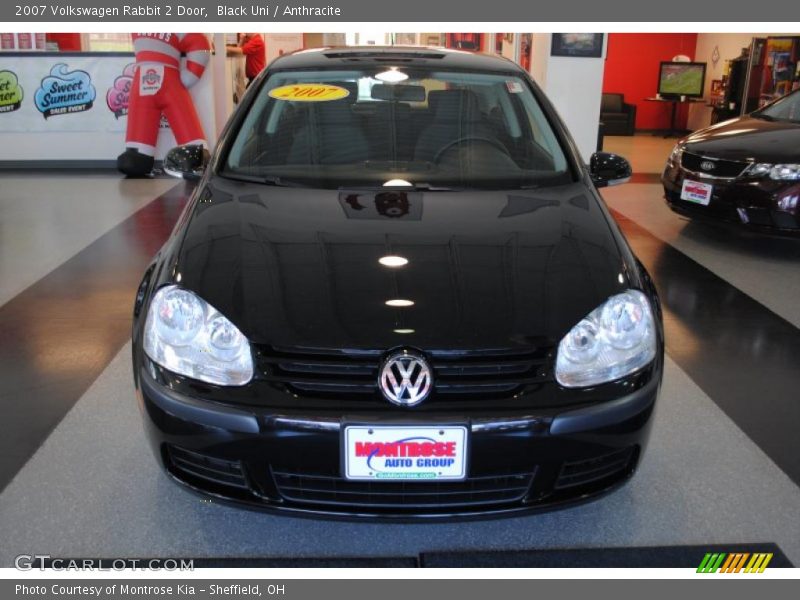 Black Uni / Anthracite 2007 Volkswagen Rabbit 2 Door