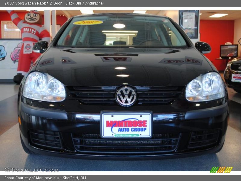 Black Uni / Anthracite 2007 Volkswagen Rabbit 2 Door