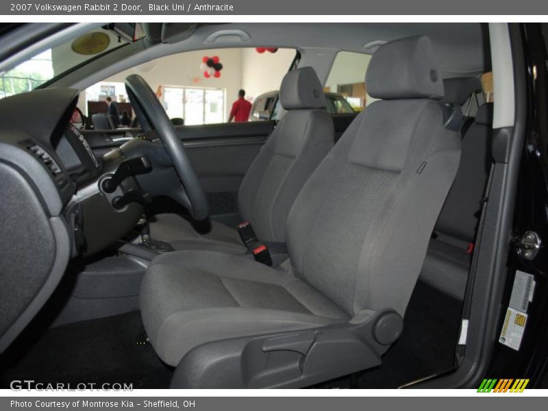 Black Uni / Anthracite 2007 Volkswagen Rabbit 2 Door