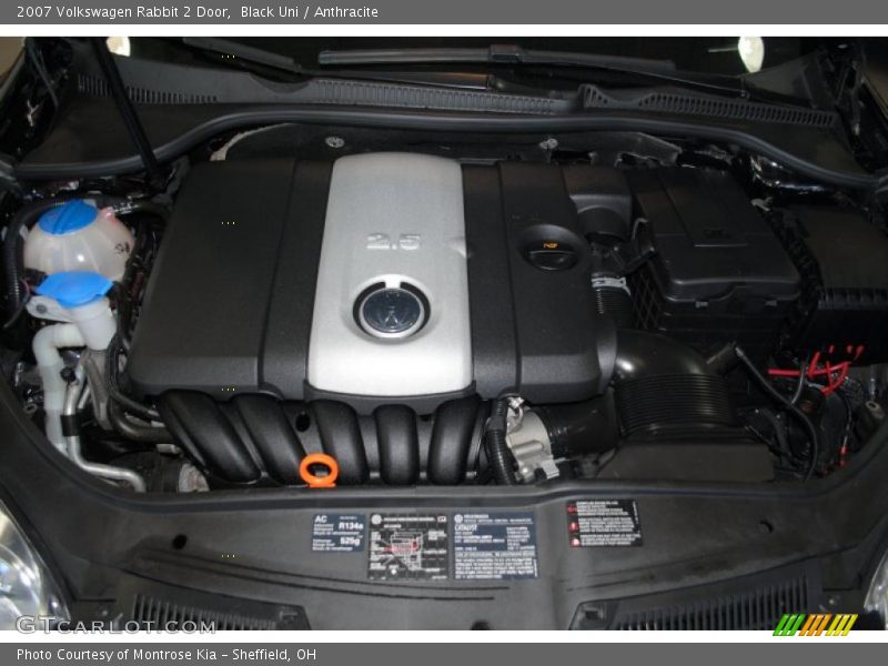 Black Uni / Anthracite 2007 Volkswagen Rabbit 2 Door