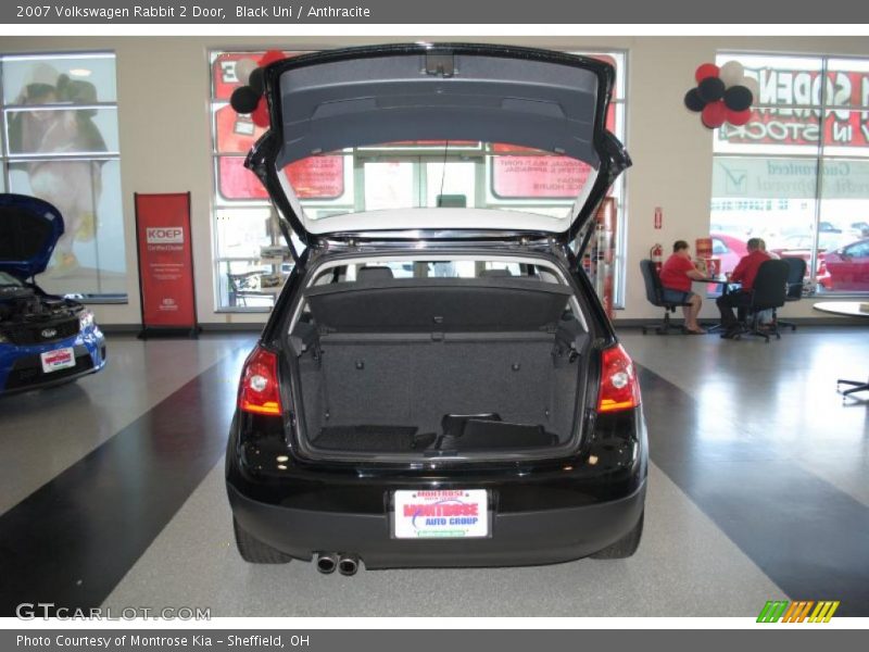 Black Uni / Anthracite 2007 Volkswagen Rabbit 2 Door