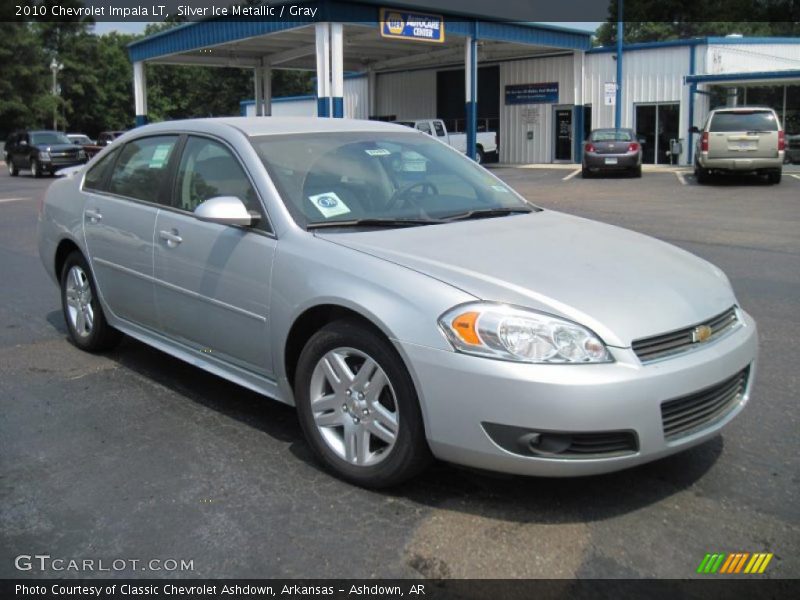 Silver Ice Metallic / Gray 2010 Chevrolet Impala LT