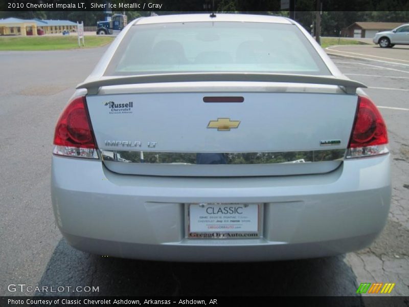 Silver Ice Metallic / Gray 2010 Chevrolet Impala LT