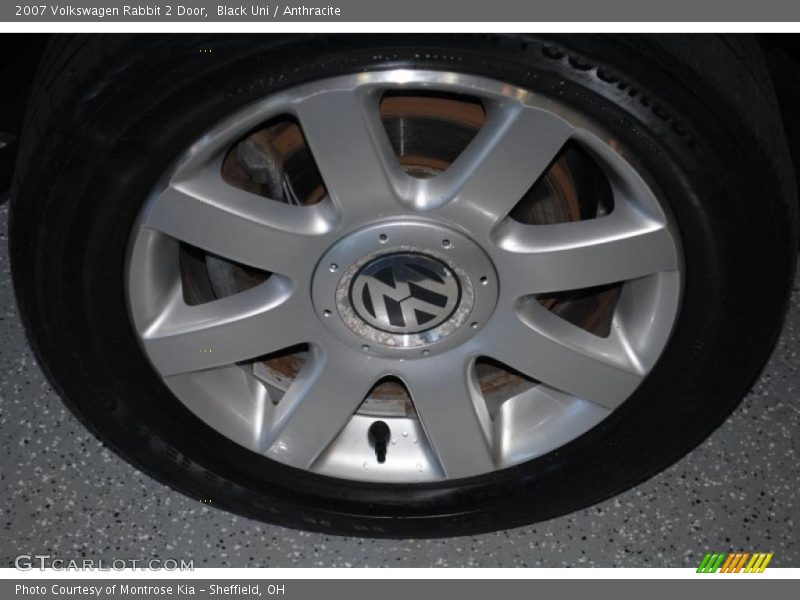 Black Uni / Anthracite 2007 Volkswagen Rabbit 2 Door