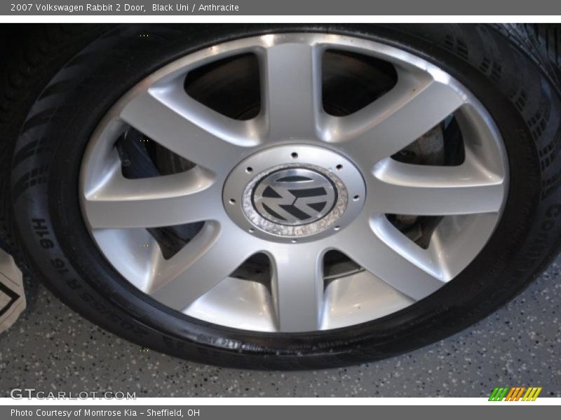 Black Uni / Anthracite 2007 Volkswagen Rabbit 2 Door