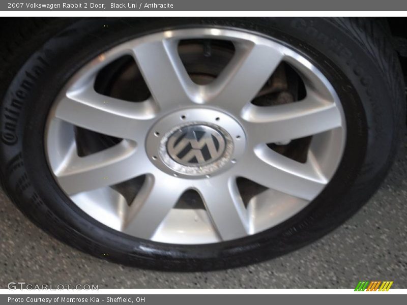 Black Uni / Anthracite 2007 Volkswagen Rabbit 2 Door