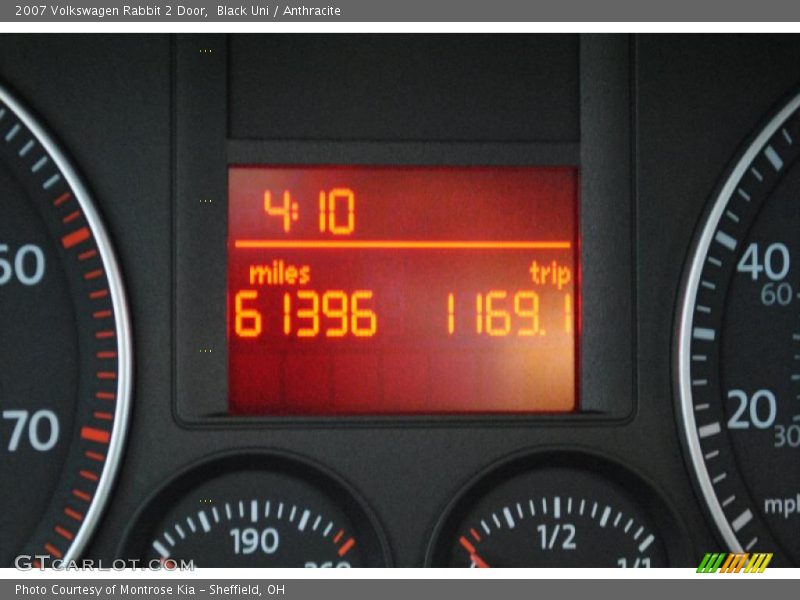 Black Uni / Anthracite 2007 Volkswagen Rabbit 2 Door