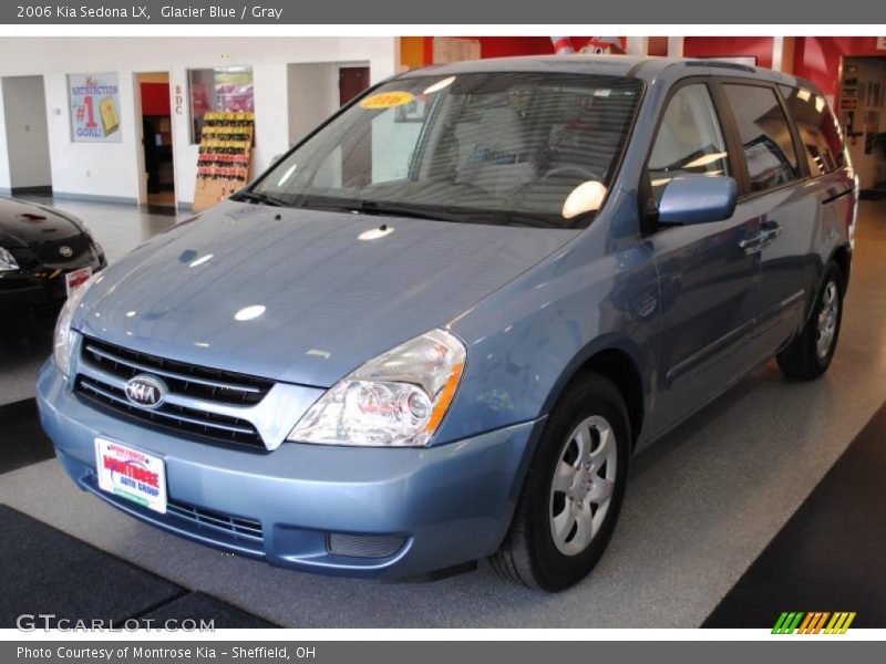 Glacier Blue / Gray 2006 Kia Sedona LX