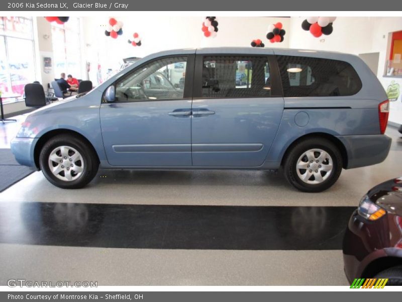 Glacier Blue / Gray 2006 Kia Sedona LX