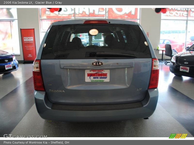 Glacier Blue / Gray 2006 Kia Sedona LX