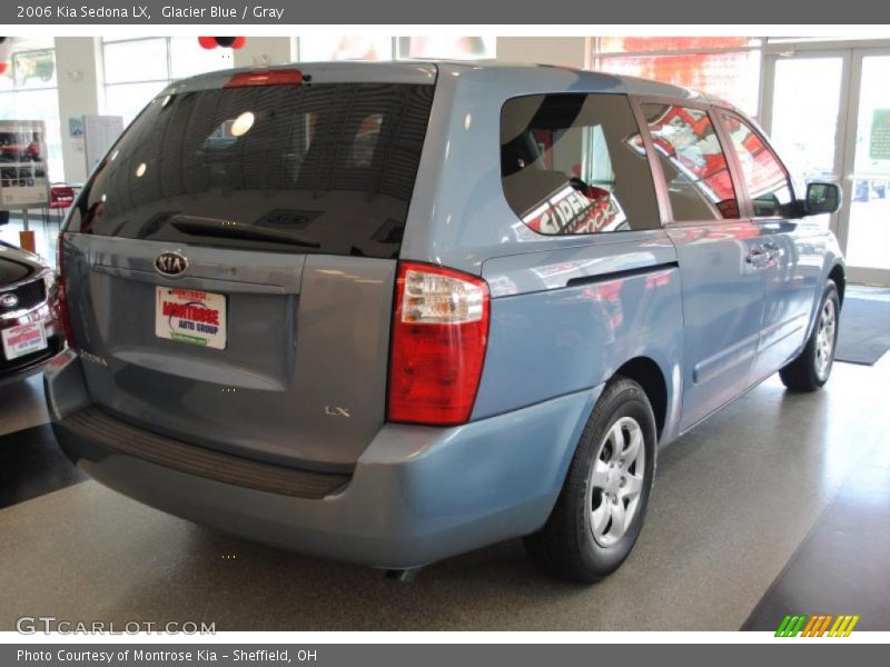 Glacier Blue / Gray 2006 Kia Sedona LX