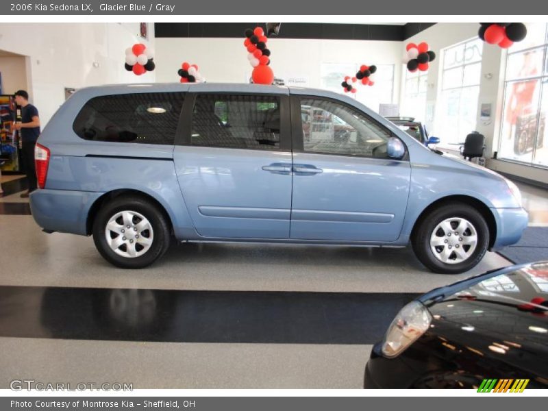 Glacier Blue / Gray 2006 Kia Sedona LX