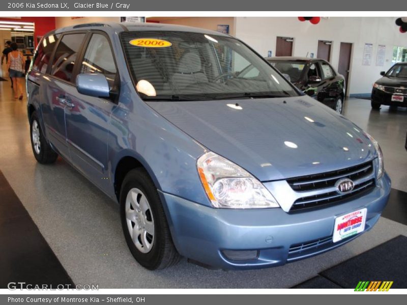 Glacier Blue / Gray 2006 Kia Sedona LX
