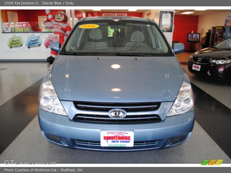 Glacier Blue / Gray 2006 Kia Sedona LX