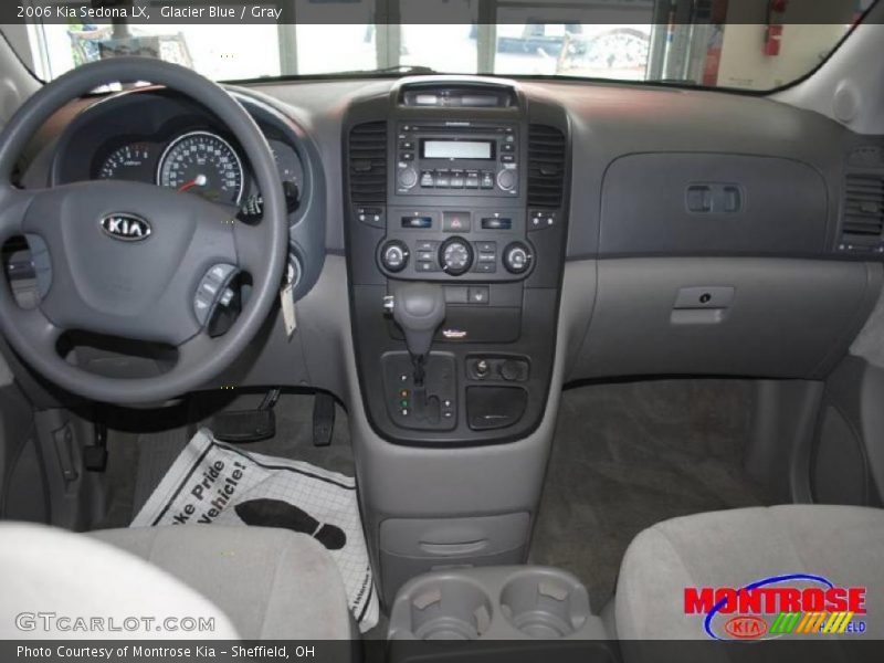 Glacier Blue / Gray 2006 Kia Sedona LX