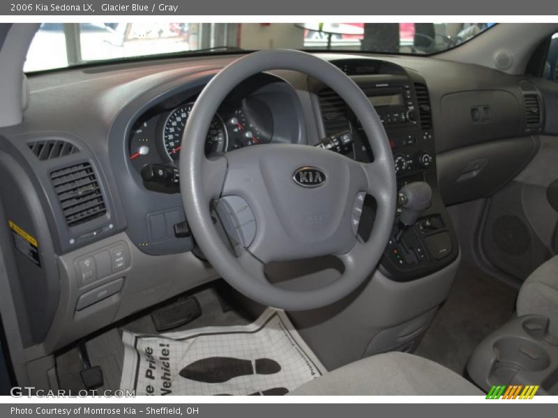 Glacier Blue / Gray 2006 Kia Sedona LX