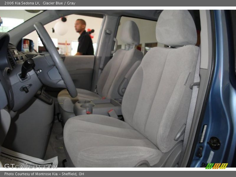 Glacier Blue / Gray 2006 Kia Sedona LX