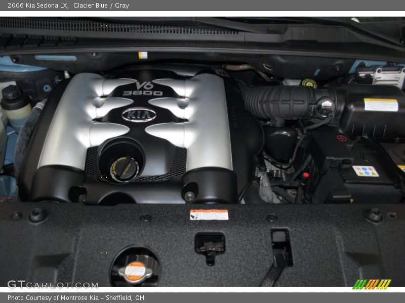 Glacier Blue / Gray 2006 Kia Sedona LX