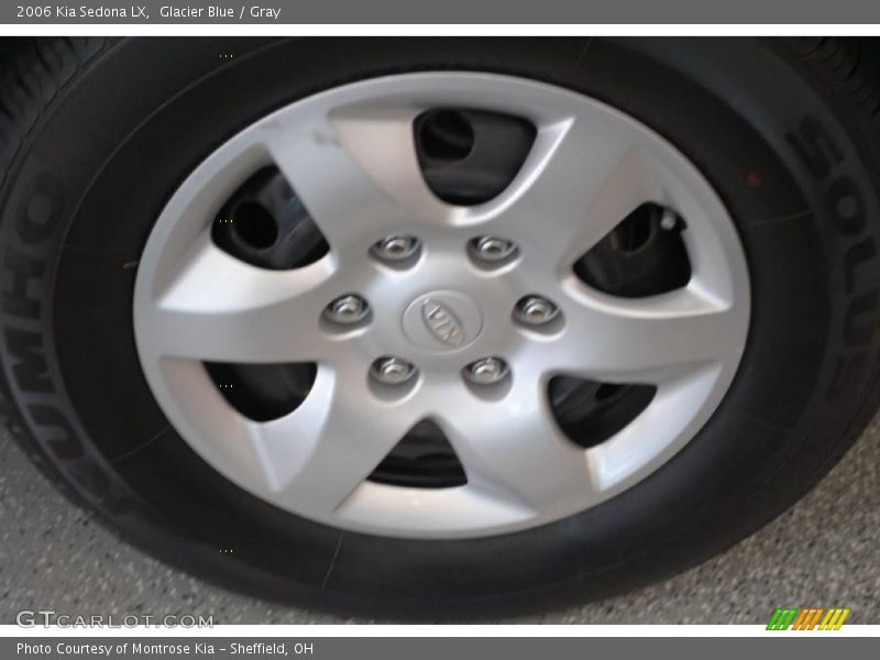 Glacier Blue / Gray 2006 Kia Sedona LX