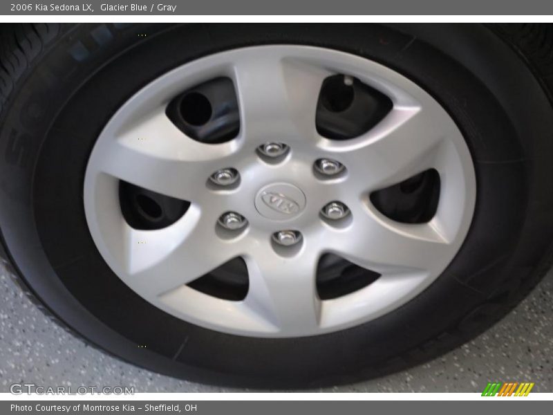 Glacier Blue / Gray 2006 Kia Sedona LX