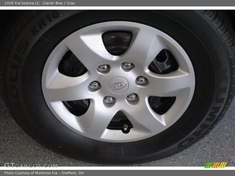Glacier Blue / Gray 2006 Kia Sedona LX