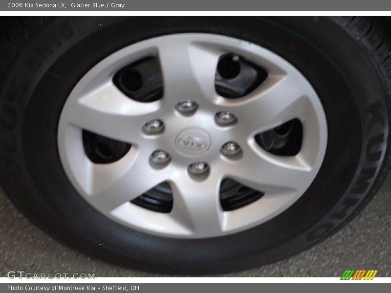 Glacier Blue / Gray 2006 Kia Sedona LX