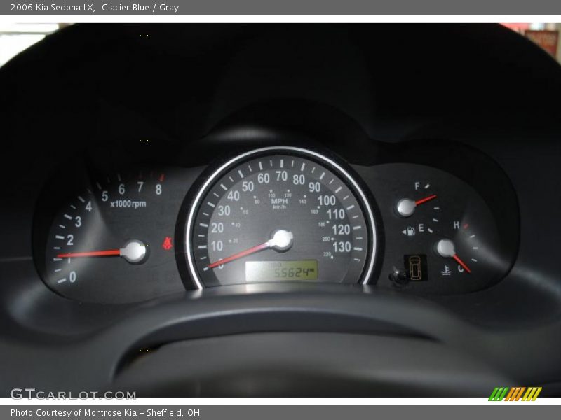 Glacier Blue / Gray 2006 Kia Sedona LX
