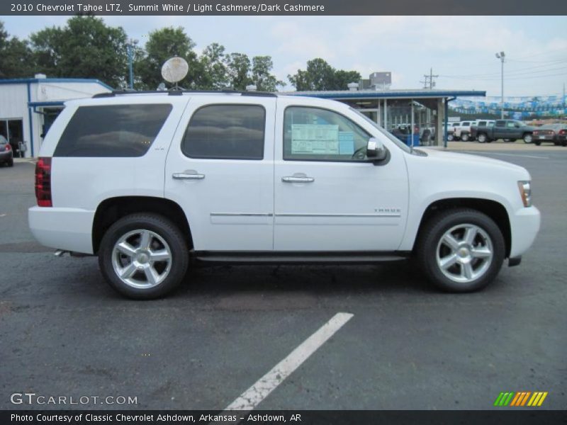 Summit White / Light Cashmere/Dark Cashmere 2010 Chevrolet Tahoe LTZ
