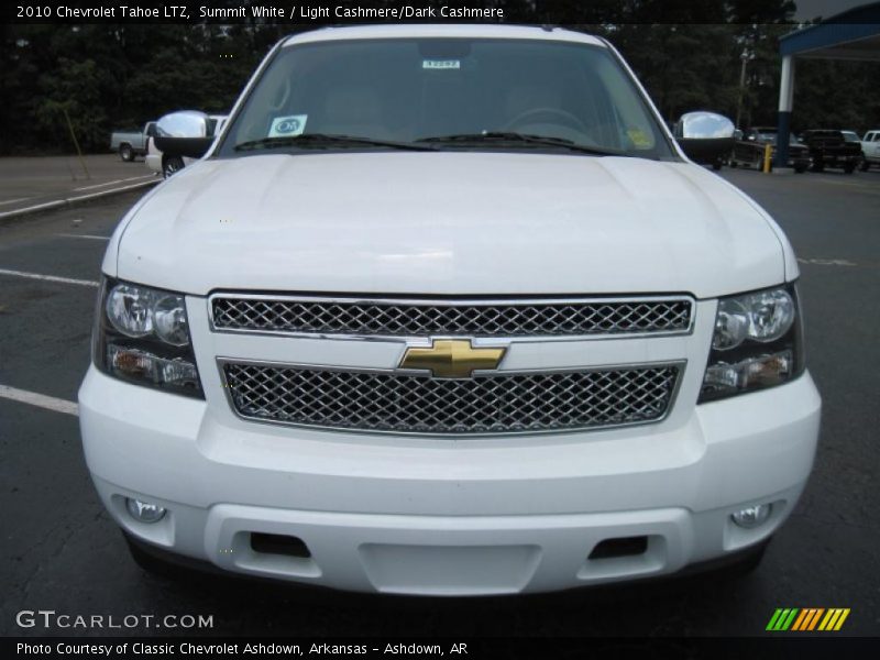 Summit White / Light Cashmere/Dark Cashmere 2010 Chevrolet Tahoe LTZ