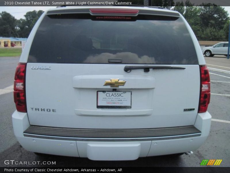 Summit White / Light Cashmere/Dark Cashmere 2010 Chevrolet Tahoe LTZ
