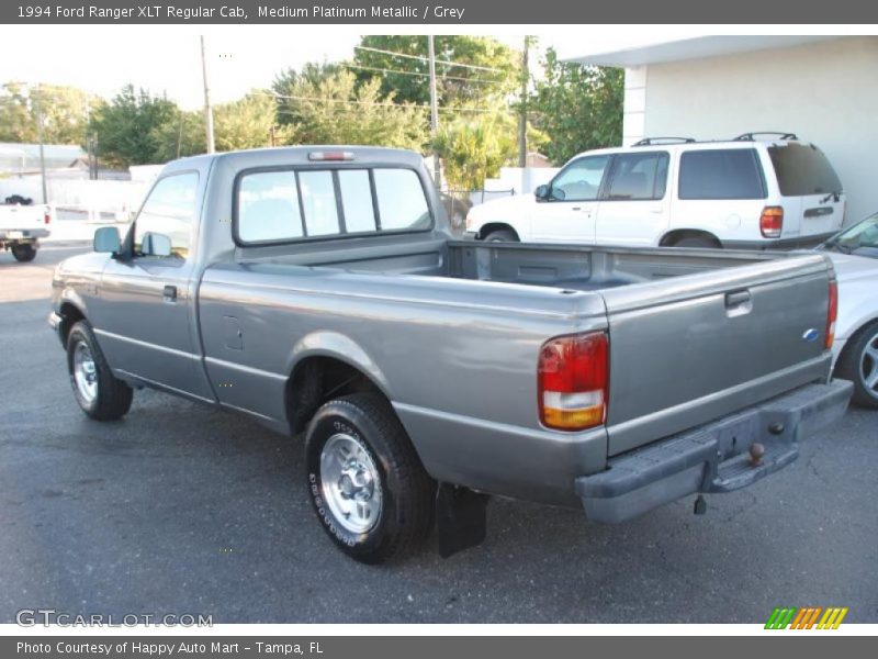 Medium Platinum Metallic / Grey 1994 Ford Ranger XLT Regular Cab