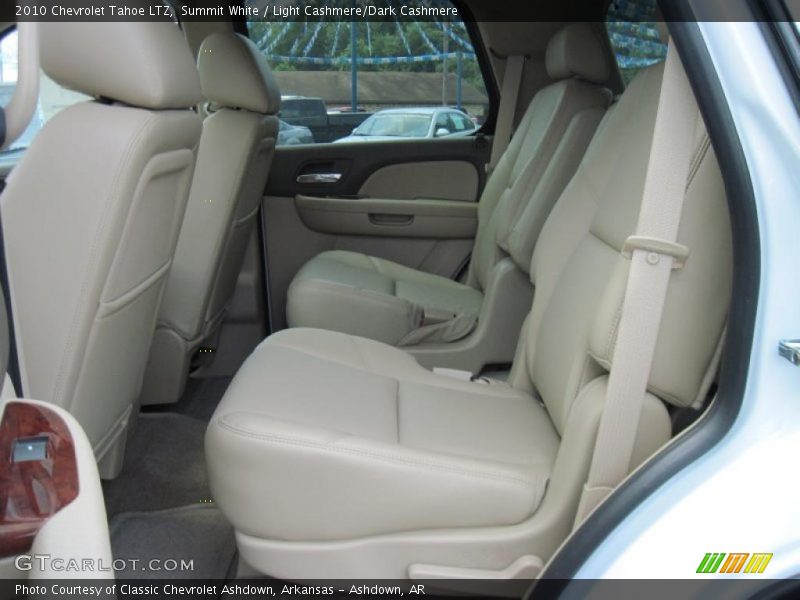 Summit White / Light Cashmere/Dark Cashmere 2010 Chevrolet Tahoe LTZ