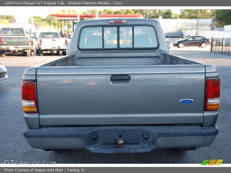 Medium Platinum Metallic / Grey 1994 Ford Ranger XLT Regular Cab