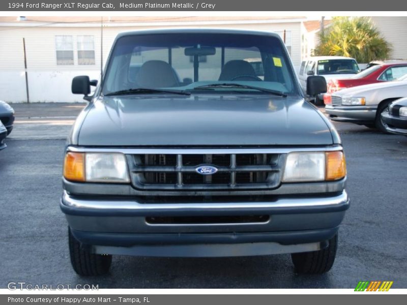 Medium Platinum Metallic / Grey 1994 Ford Ranger XLT Regular Cab