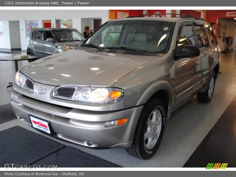 Pewter / Pewter 2002 Oldsmobile Bravada AWD