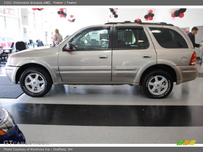 Pewter / Pewter 2002 Oldsmobile Bravada AWD