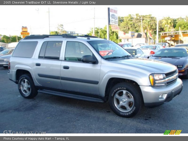 Silverstone Metallic / Light Gray 2005 Chevrolet TrailBlazer EXT LS